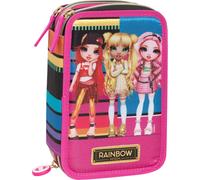 Étui 3 zip RAINBOW HIGH super complet