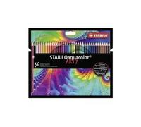Etui de 36 crayons de couleur aquarellables aquacolor ARTY assortis