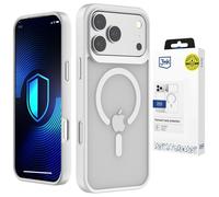 Etui 3MK Smoke MagCase do Apple iPhone 17 Pro Max biały