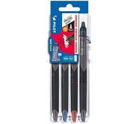 Etui 4 stylos roller Pilot Pen Frixion Point Clicker Set2Go Multicolore G