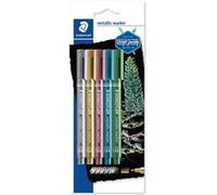 Etui 5 Feutres Staedtler Metallic Marker