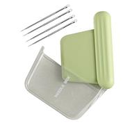 Étui à aiguille magnétique - étui pour goupille tricotée à coudre | Magnetic Needle Keeper | Boîte organisateur compacte résistante adaptée pour tailleurs, couettes, artisans, kit de cucitur