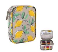 Étui à Aiguilles à Tricoter, Boîtes Vide pour Aiguilles à Tricoter, Sac de Rangement Imperméable pour Crochet, Léger à Trois Couches pour le Rangement Quotidien, Idéal pour les Loisirs Créatifs