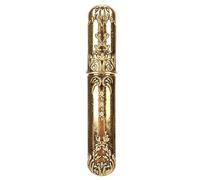 Étui à Aiguilles En Métal, Boîte De Rangement Pour Porte-aiguilles à Coudre, étui à Aiguilles Vintage, Outils De Couture, Rangement Pratique des Aiguilles, Boîte De Rangement Pour Cure-dents(Or)