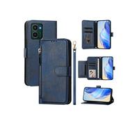 Etui à bascule pour FOXDOCK Nokia HMD Pulse Protection Soft PU Le cuir à glissière Portefeuille Couverture de téléphone compatible avec Nokia HMD