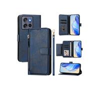Etui à bascule pour Motorola MOTO G Stylus 5G 2025 Protection Soft PU Le cuir à glissière Portefeuille Couverture de téléphone compatible avec