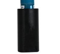 Étui à baume automobile - Clip antidérapant pour grille d'aération - 5 x 2 cm - Récipient de brillant à lèvres | Adhésif sécurisé à coller sur l'unité de rangement pour femme, camping-car, conduite en