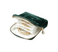 Étui à bijoux de voyage, multi-compartiments élégant et petit | Mini étui de voyage tendance | pour bagues, boucles d'oreilles, colliers, montres, maquillage, femmes, filles, bureau extérieur