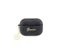 Etui à Breloques pour AirPods Pro 2 Motif 4G Script Noir