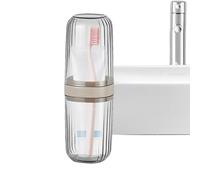 Étui à brosse à dents - Gobelet portable pour rince-bouche - Porte-brosse à dents - Boîte de rangement pour brosse à dents - Étui portable pour rince-bouche