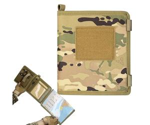 Étui à cartes étanche - Pochette de rangement extérieure, support tactique pour carnet de notes, solution de rangement, accessoire de survie | Formation d'enquêtes sur le terrain de chasse de randonné
