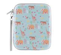 Étui à Cartes fioreuses pour Cartes Yoto, Dossier Portable Souple avec Fermeture à glissière et 80 Poches Porte-Carte pour Cartes yoto Mini Cartes Audio Cartes pour Les Enfants conservant