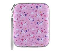 Étui à Cartes fioreuses pour Cartes Yoto, Dossier Portable Souple avec Fermeture à glissière et 80 Poches Porte-Carte pour Cartes yoto Mini Cartes Audio Cartes pour Les Enfants conservant