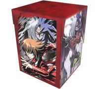Yu-Gi-Oh! Boite de Rangement Card Case Jaden & Yubel pour Duels - Jeu de Cartes à Jouer - Plastique - Licence Officielle Konami