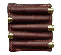 Étui à cartouches AKAH en cuir d'élan pour 5 cartouches à balle