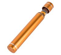 Étui à cigares en alliage d'aluminium Linkidea, tube à cigares pour hommes, tube simple hermétique, tubes à cigares avec bouchons (Or)