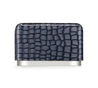 Étui à cigares en cuir, cave à cigares de voyage pouvant contenir 3 cigares, doublé de bois de cèdre, porte-cigares portable for hommes(Blue)