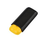 Étui à cigares en cuir - Peut contenir 2 cigares(Yellow)