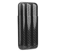 Étui à cigares - Étui à cigares en fibre de carbone Keenso Humidors 3 Tubes Étui de rangement pour porte-cigares