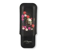 Etui à cigares s.t. dupont Memento Mori Noir 2 cigares