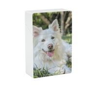 Étui à cigarettes allongé sur l'herbe - Petit étui de rangement pour briquet, boîte de rangement élégante pour cigarettes, accessoires pour homme et femme