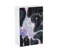 Étui à cigarettes avec motif graffiti abstrait, étui à cigarettes portable, étui durable et distributeurs de cigarettes