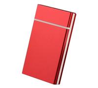 Etui À Cigarettes, Boîte À Cigarettes pour Longue Cigarettes, 100 Mm, Étui À Cigarettes en MétalRed,One Size