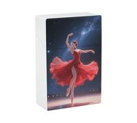 Étui à cigarettes « Danseuse sur scène », résistant aux chocs et à l'eau, en plastique rigide, avec briquet élé pour hommes et femmes.