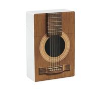 Étui à cigarettes en bois pour guitare acoustique, léger et compact, élé et étanche.