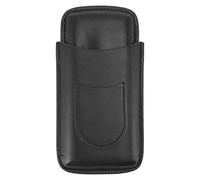 Étui à cigarettes en cuir, 3 pièces, boîte de rangement portable pour cigares avec pochette pour l'extérieur (#1)