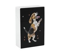 Étui à cigarettes en forme de basset hound, porte-cigarettes de poche, étui pour cartes de crédit, pour hommes et femmes