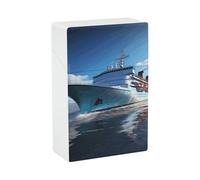 Étui à cigarettes en forme de ferry - Étui porte-cigarettes, petit étui de rangement pour briquet, élé étui à cigarettes, accessoires pour briquet pour femmes et hommes