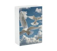 Étui à cigarettes en plastique avec motif d'oiseaux en forme de huard, étui de protection pour pièces de monnaie, accessoires de fumage, cadeaux de Noël pour adultes