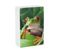 Étui à cigarettes étanche - Capacité de 20 boîtes à cigarettes King Size mignonnes grenouilles porte-cigarettes portable accessoires de fumage pour homme/femme