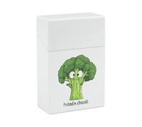 Étui à cigarettes « Fais comme si j’étais un brocoli » à clapet, étanche.