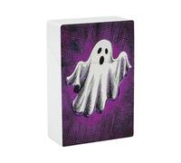 Étui à cigarettes flottant en plastique avec motif fantôme comique