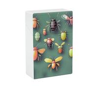 Étui à cigarettes Insect Atlas, anti-compression, étanche, léger et de poche, idéal comme cadeau pour hommes et femmes.
