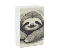 Étui à cigarettes paresseux, mon animal totem, boîte à cigarettes étanche, accessoires pour fumeurs, porte-cigares pour hommes et femmes