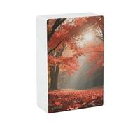 Étui à cigarettes portable et distributeurs de cigarettes durables Motif forêt d'érable d'automne