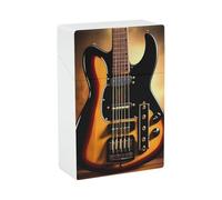Étui à cigarettes pour guitare instrumentale, étui de voyage en plastique à ouverture facile d'une seule main, avec couvercle rabattable et design à ressort, pour hommes et femmes.
