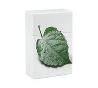 Étui à cigarettes « There is Water on the Leaves » pour hommes et femmes, capacité de 20 cigarettes, idéal pour rouler ses propres cigarettes. Accessoires pour fumeurs.