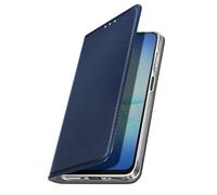 Étui à Clapet pour Galaxy A17 Magnétique avec Porte-carte et Fonction Stand Bleu nuit