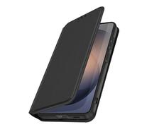 Etui à Clapet pour Galaxy S26 Magnétique Classic Edition avec Fonction Stand Noir