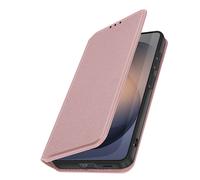Étui à Clapet pour Galaxy S26 Plus Magnétique Fonction Stand Classic Edition Rose