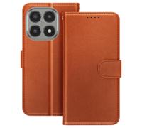 Étui à Clapet pour Xiaomi 15T Effet Cuir, Porte-cartes et, Marron