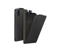 Etui à Clapet Vertical Magnétique pour Samsung Galaxy A30s / A50 Porte-carte Noir