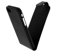 Étui à Clapet vertical pour iPhone SE 2022 / 2020 et 8 / 7 - Protection Noir