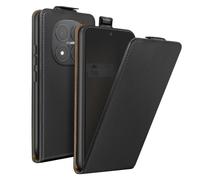 Étui à Clapet Vertical pour Redmi Note 15 Pro 5G avec Porte-carte Intégré Noir