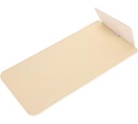 Étui à Clavier pour Clavier Logitech K380,Sac de Protection de Clavier Portable et Anti-poussière pour Le Rangement du Clavier,Simili Cuir Mince(Jaune)