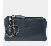 Braun Büffel Hannes Étui à clés Cuir 11.5 cm bleu